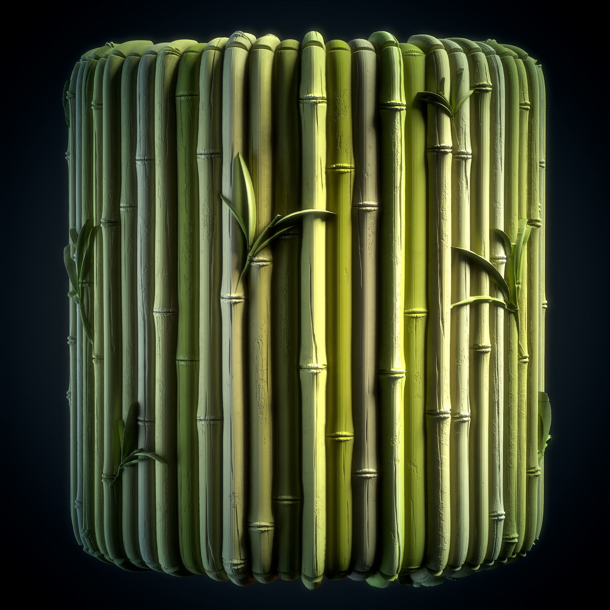 Bamboo - Vol 01 - SBsar - Maps Texture_1