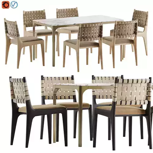 dunham dining chair canto table