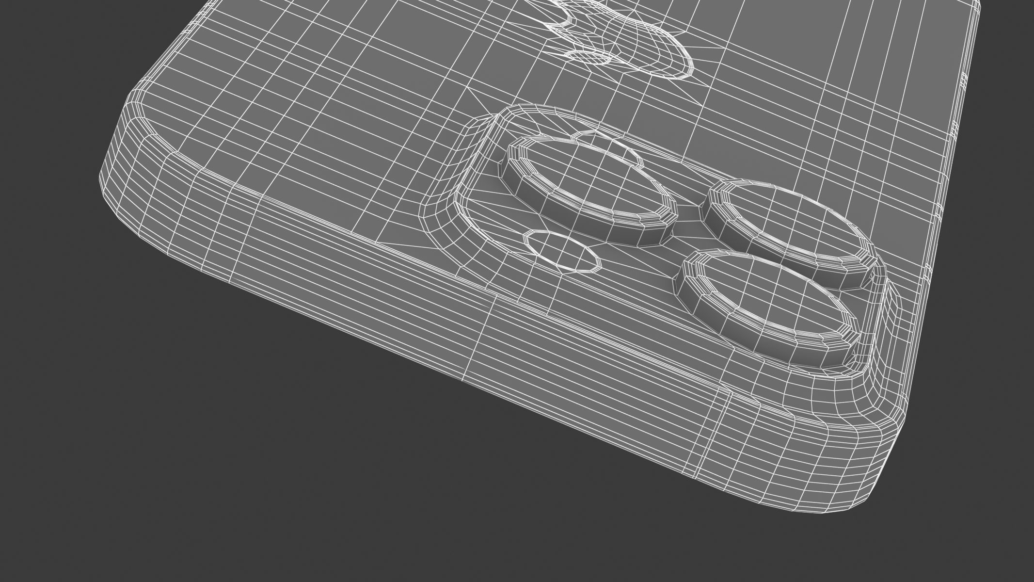 Apple iPhone 16 Pro White Titanium 3D model_20