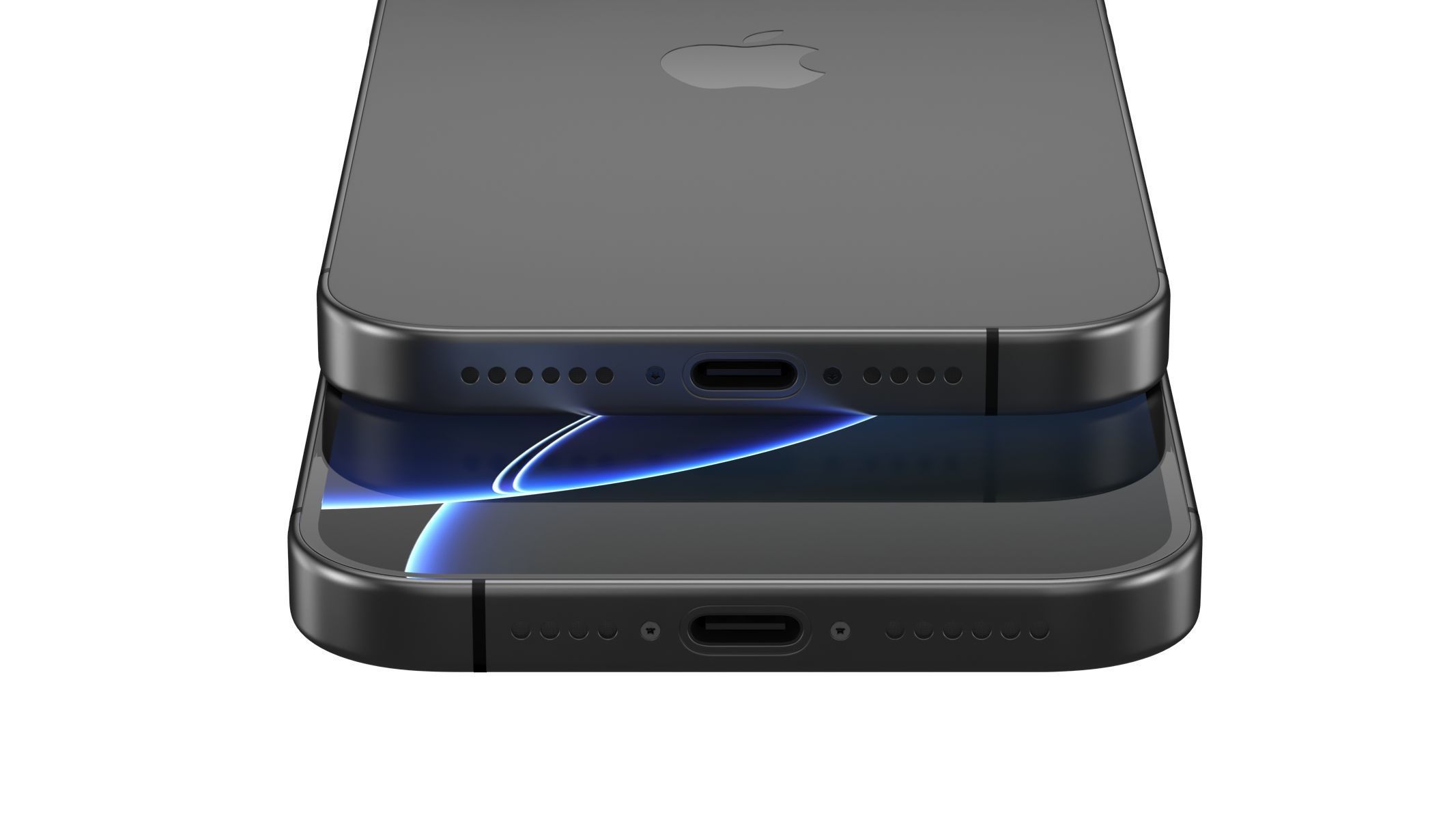 Apple iPhone 16 Pro Max Black Titanium 3D model_10