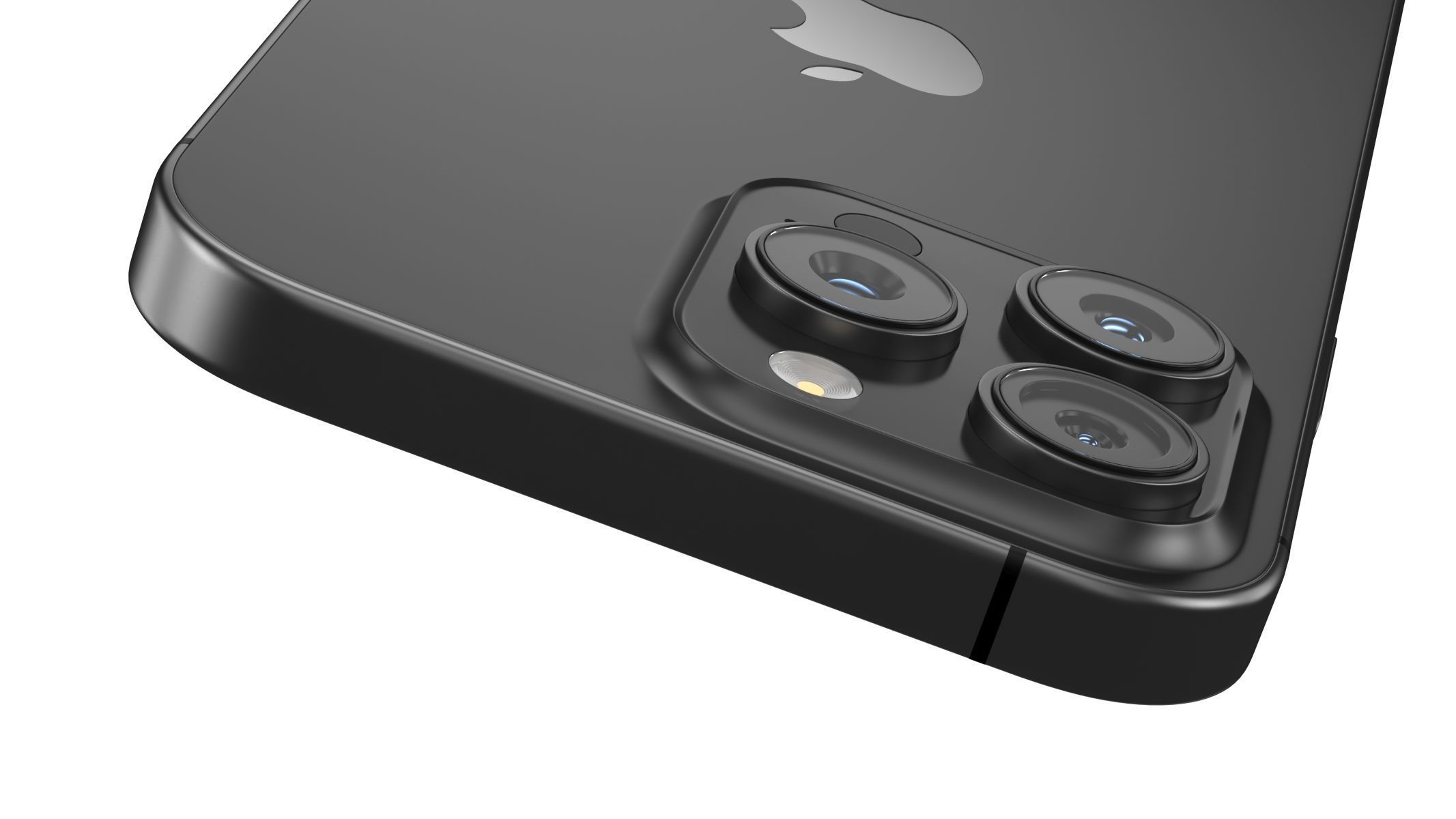 Apple iPhone 16 Pro Max Black Titanium 3D model_7