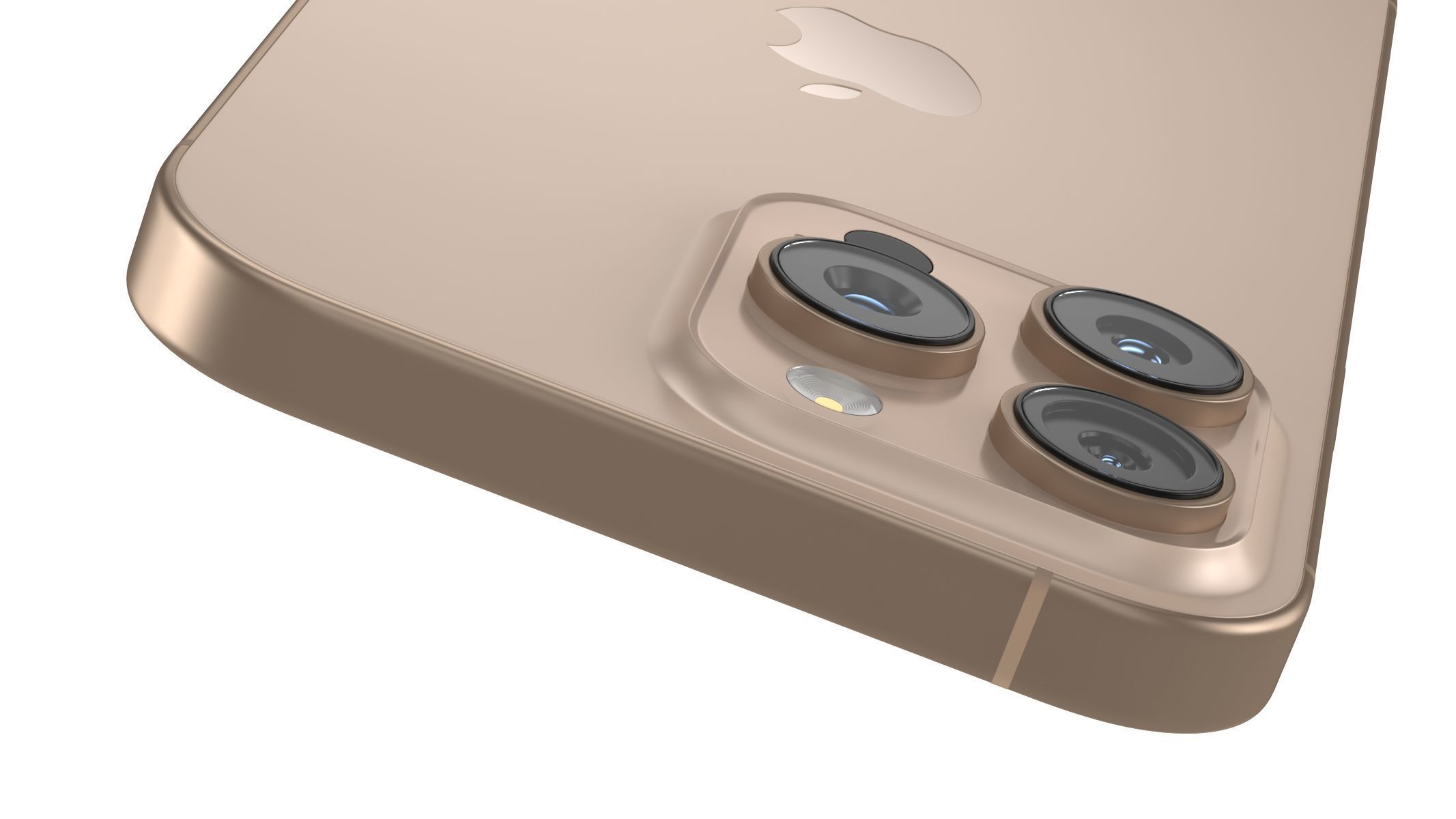 Apple iPhone 16 Pro Max Desert Titanium - 3ds max Standard 3D model_7