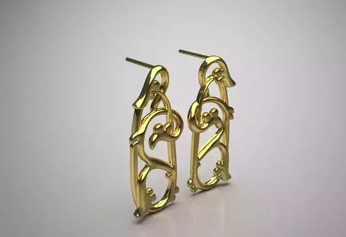 gold earring ge0003