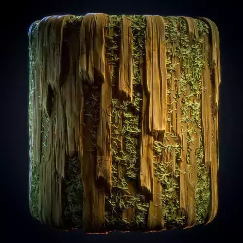 Wood Stylized Material - Vol 06 - SBsar - Maps