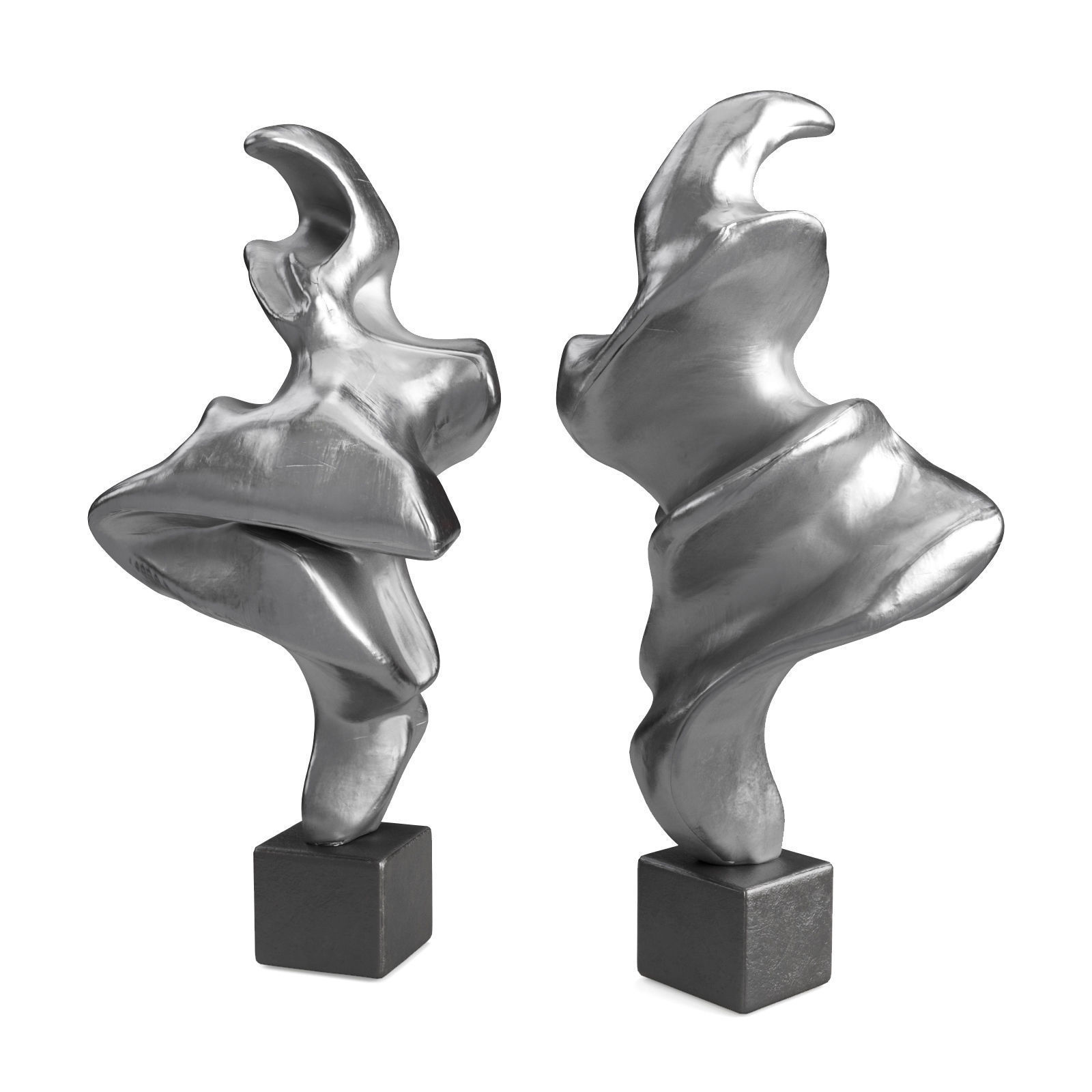 M and M  Sculpture number 71 Low-poly 3D model_4