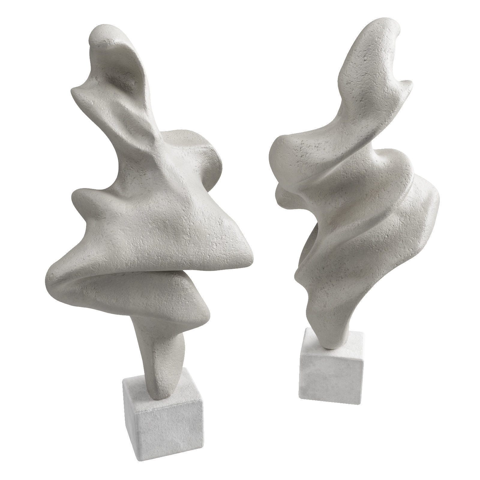 M and M  Sculpture number 71 Low-poly 3D model_2