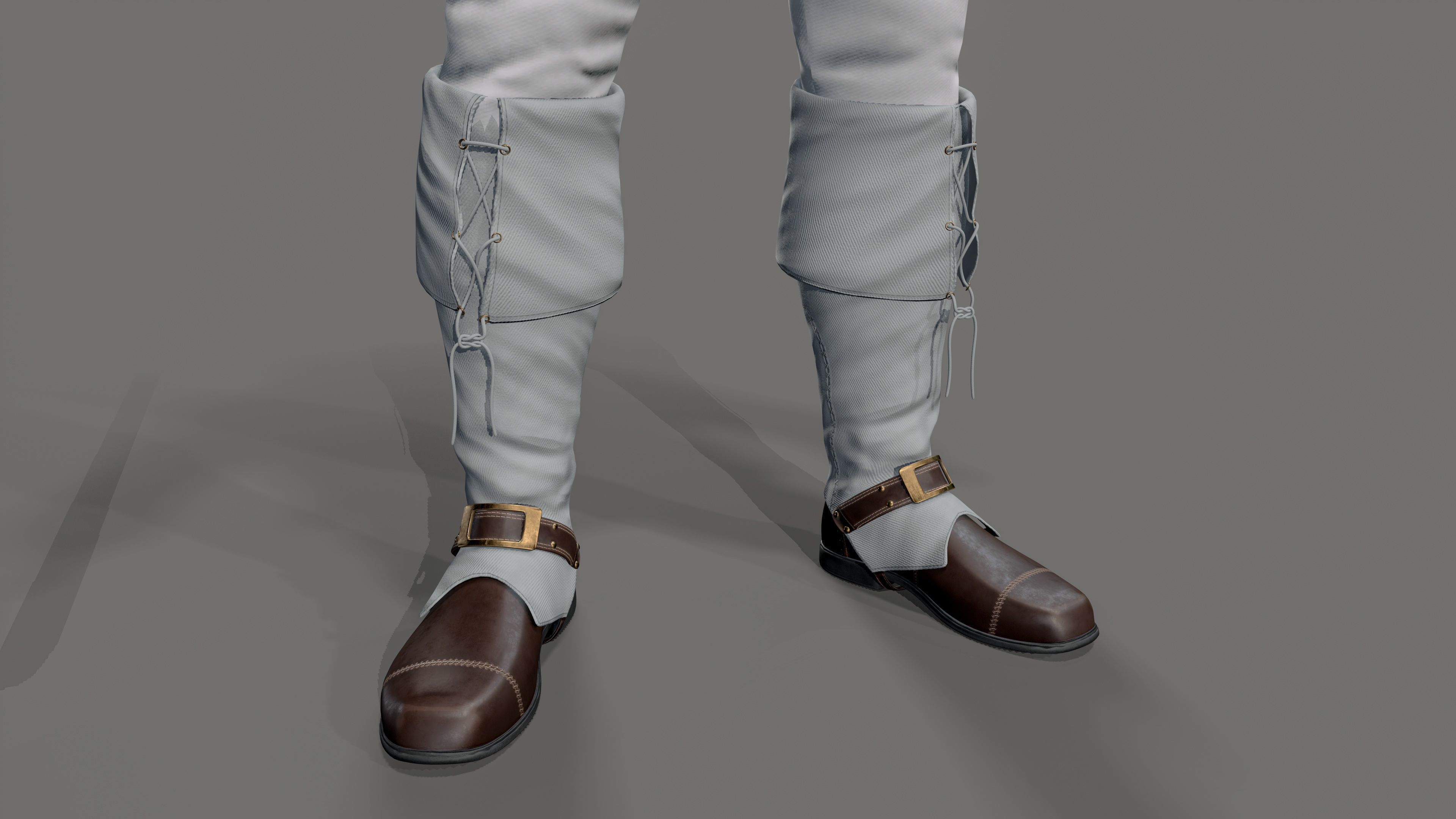 Napoleon soldier Low-poly 3D model_13