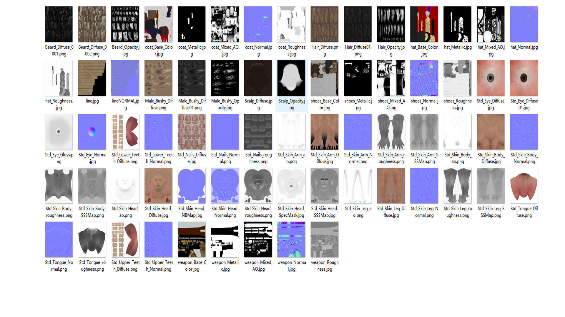 Napoleon soldier Low-poly 3D model_14