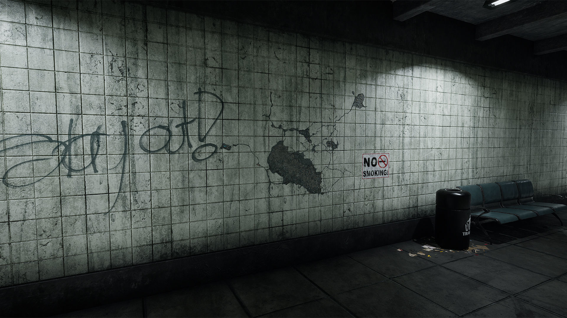 Subway Station 3D model_5