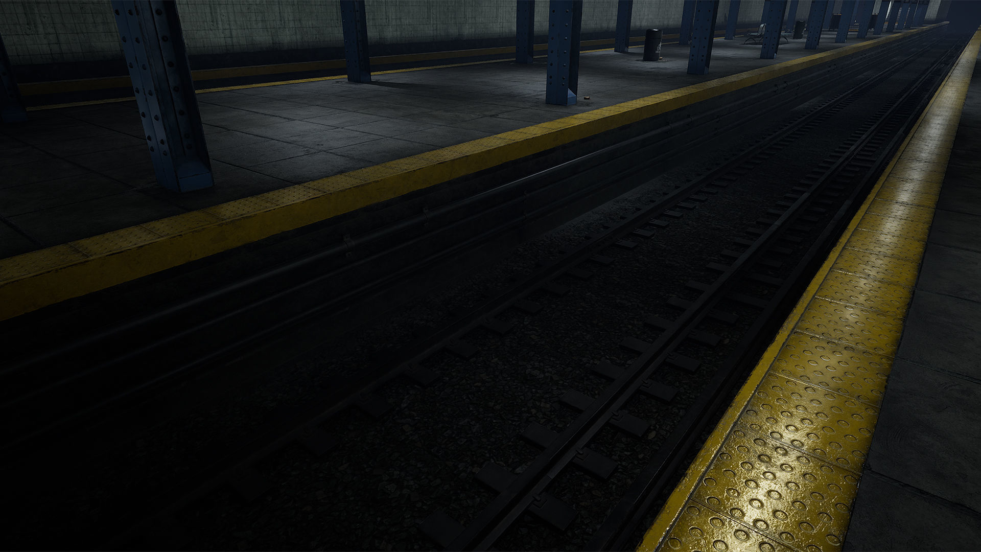 Subway Station 3D model_8
