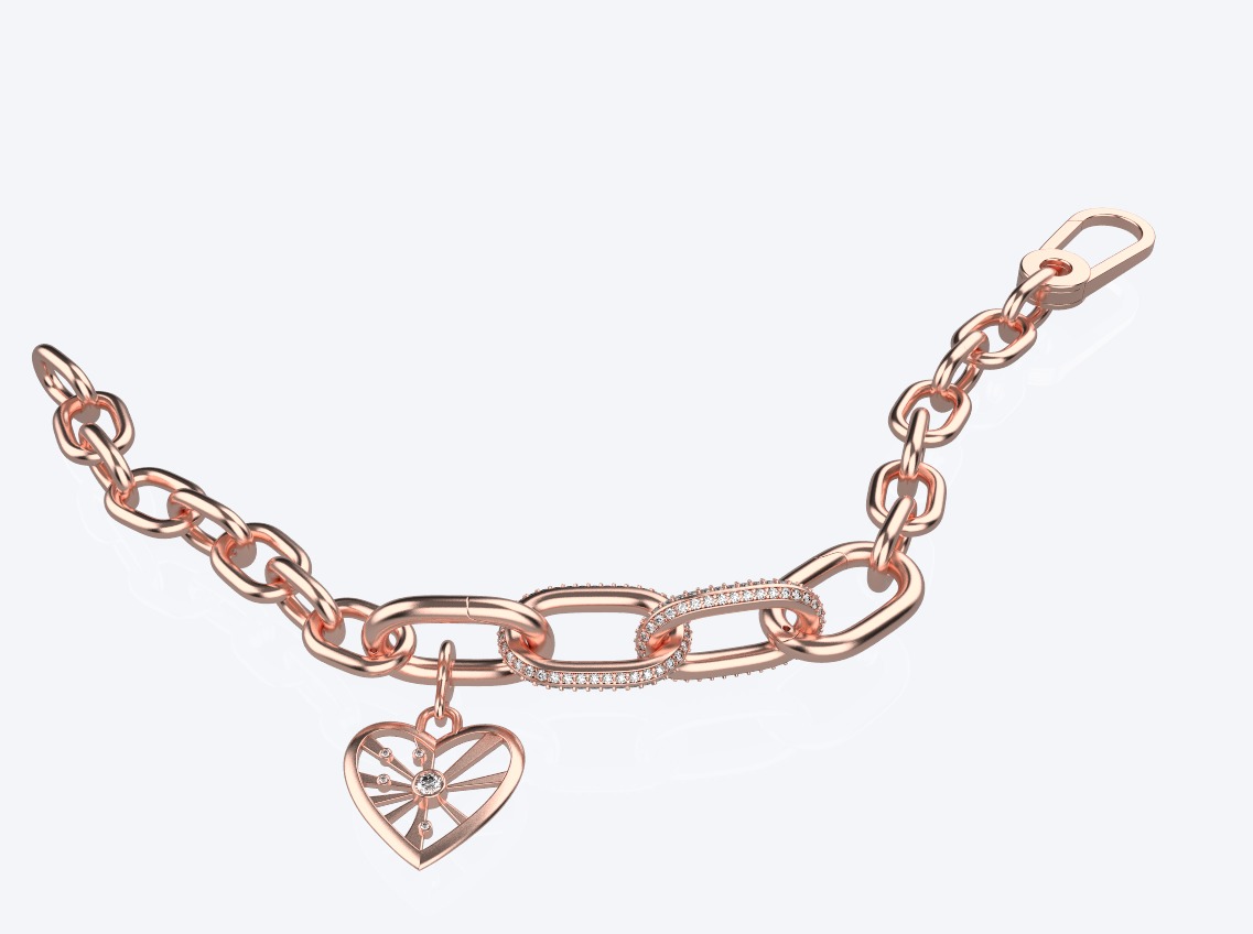 Pandora bracelet 3D print model_11