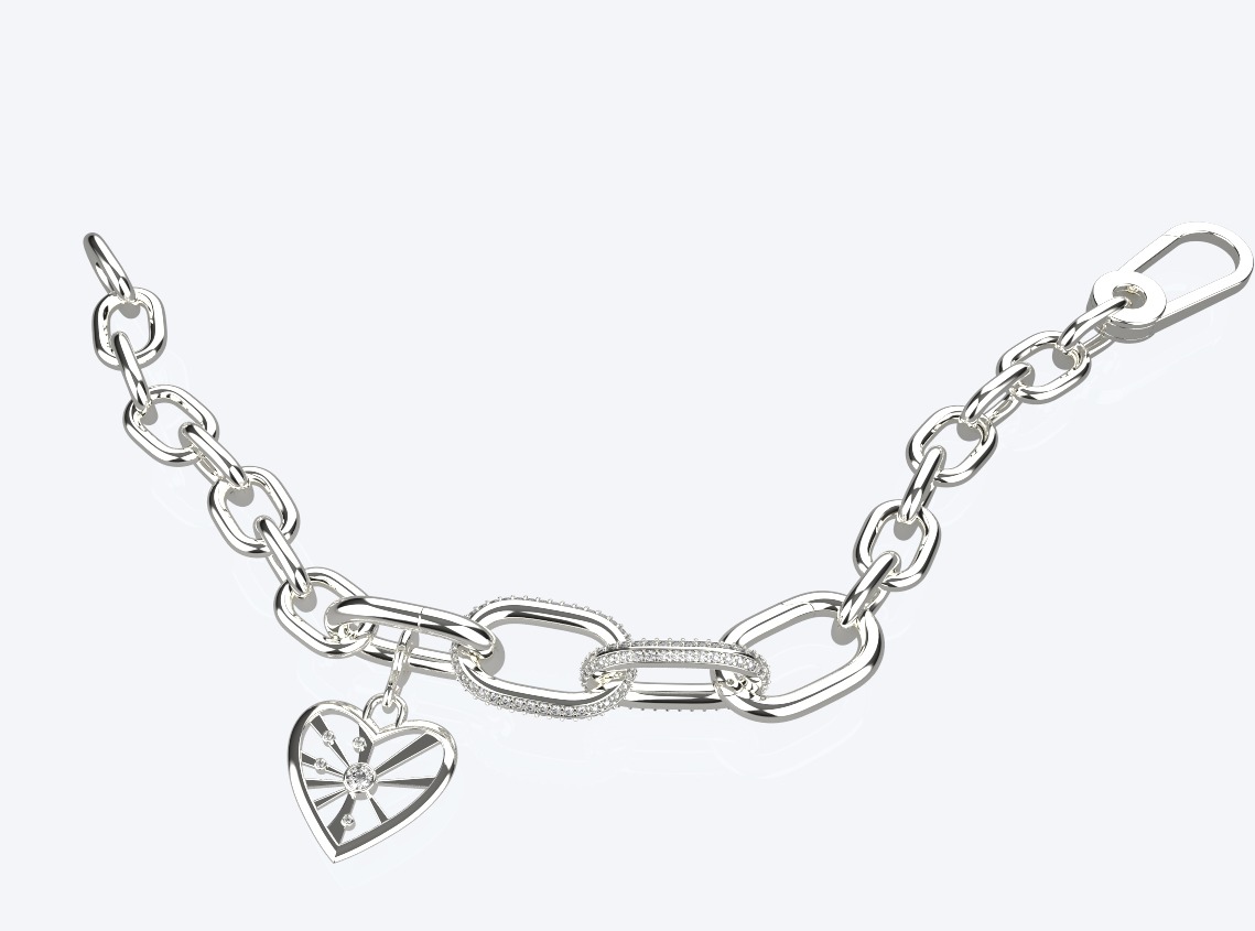 Pandora bracelet 3D print model_9