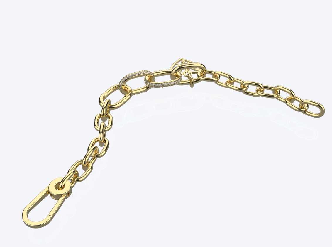 Pandora bracelet 3D print model_6