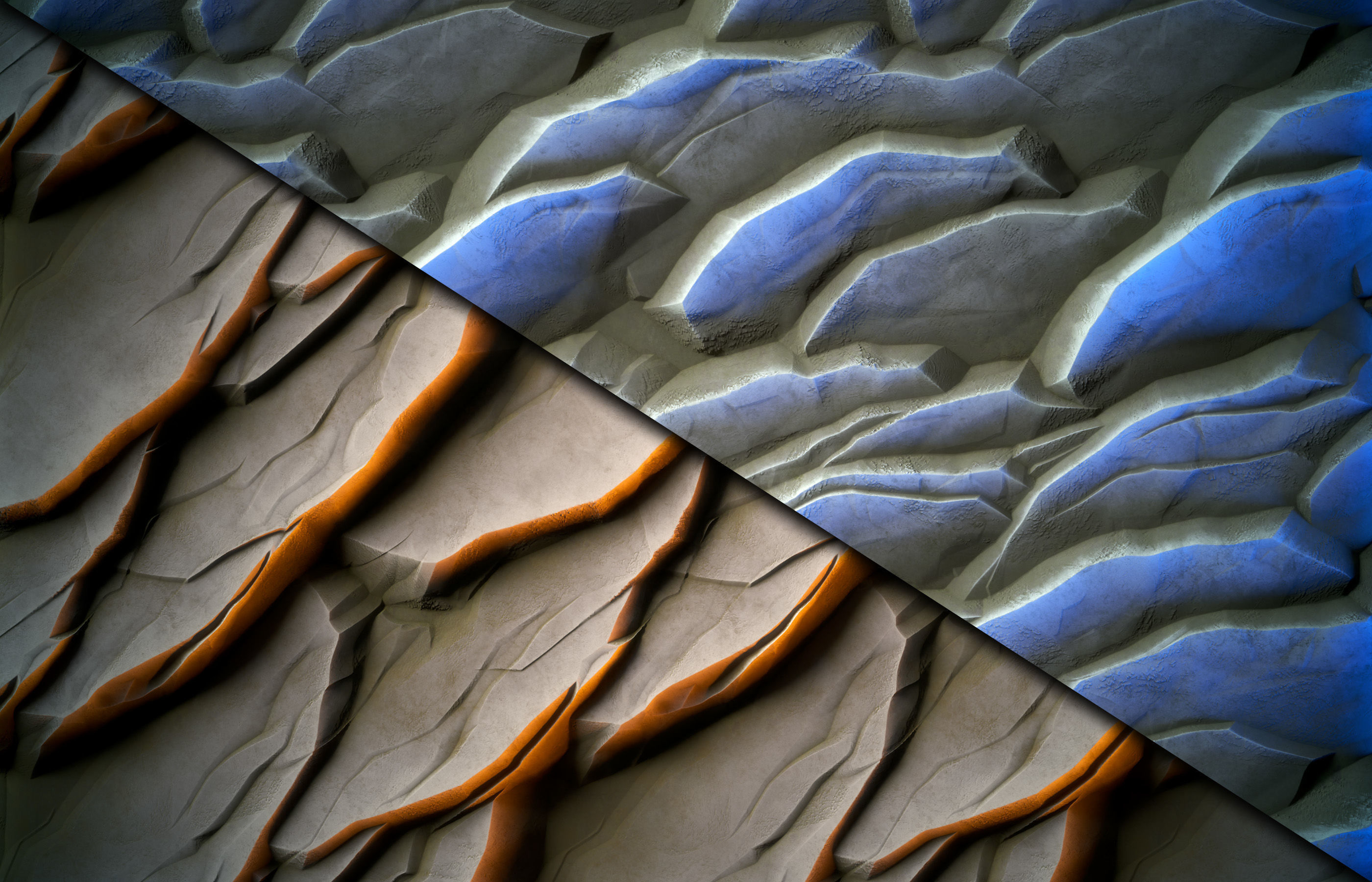 Cliff Rock stylized - VOL 08 - SBsar Maps Texture_7