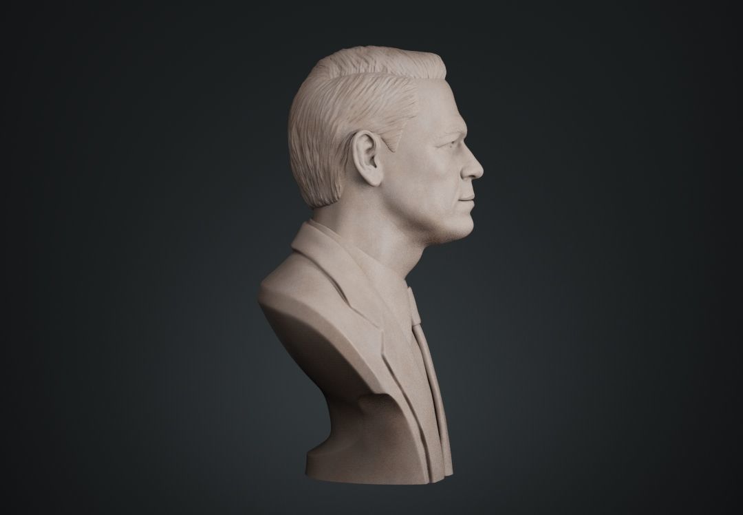 John Cena Bust 3D print model_8