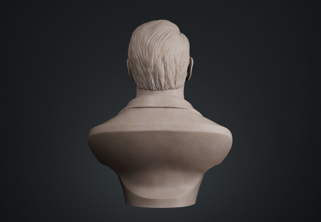 John Cena Bust 3D print model_11