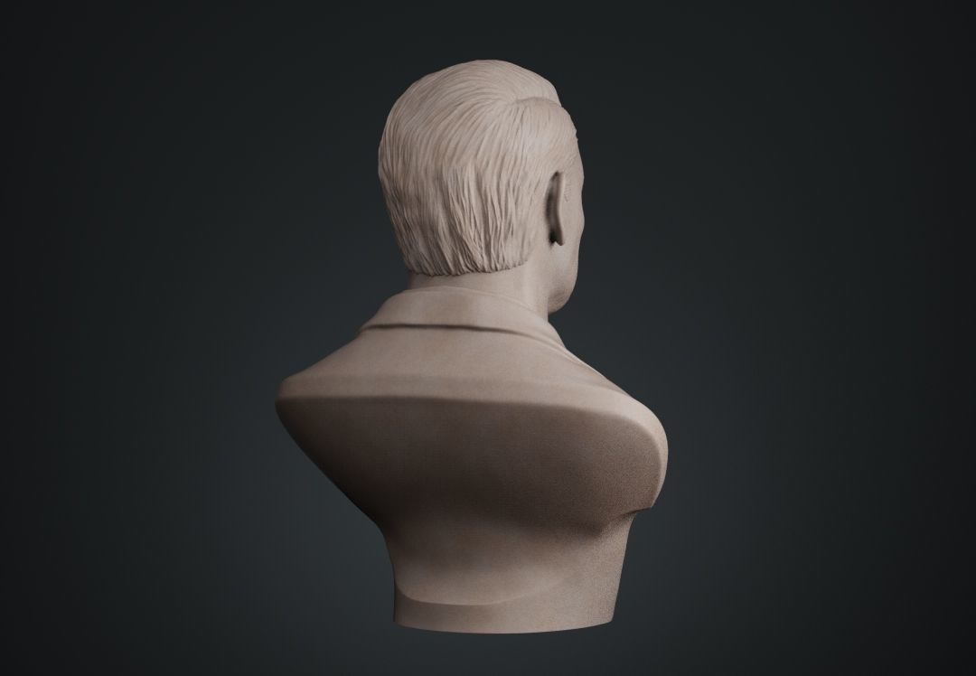 John Cena Bust 3D print model_10