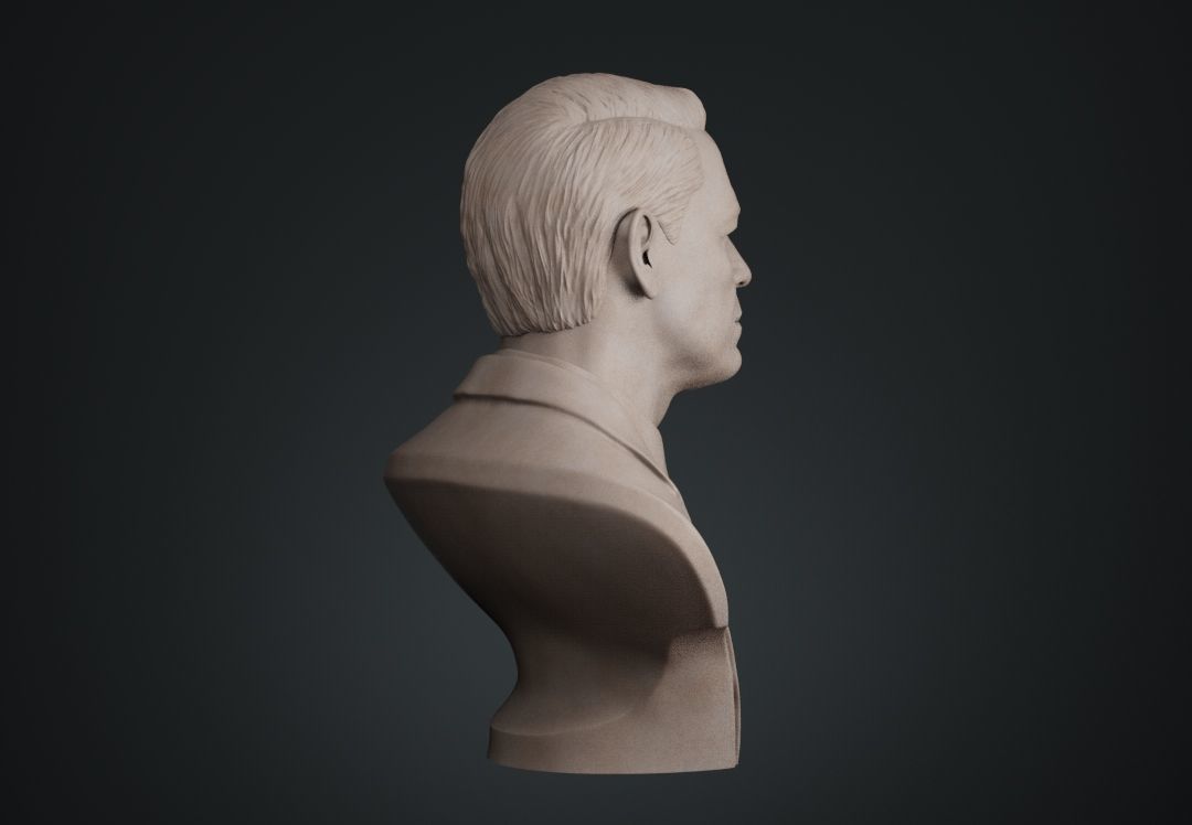 John Cena Bust 3D print model_9
