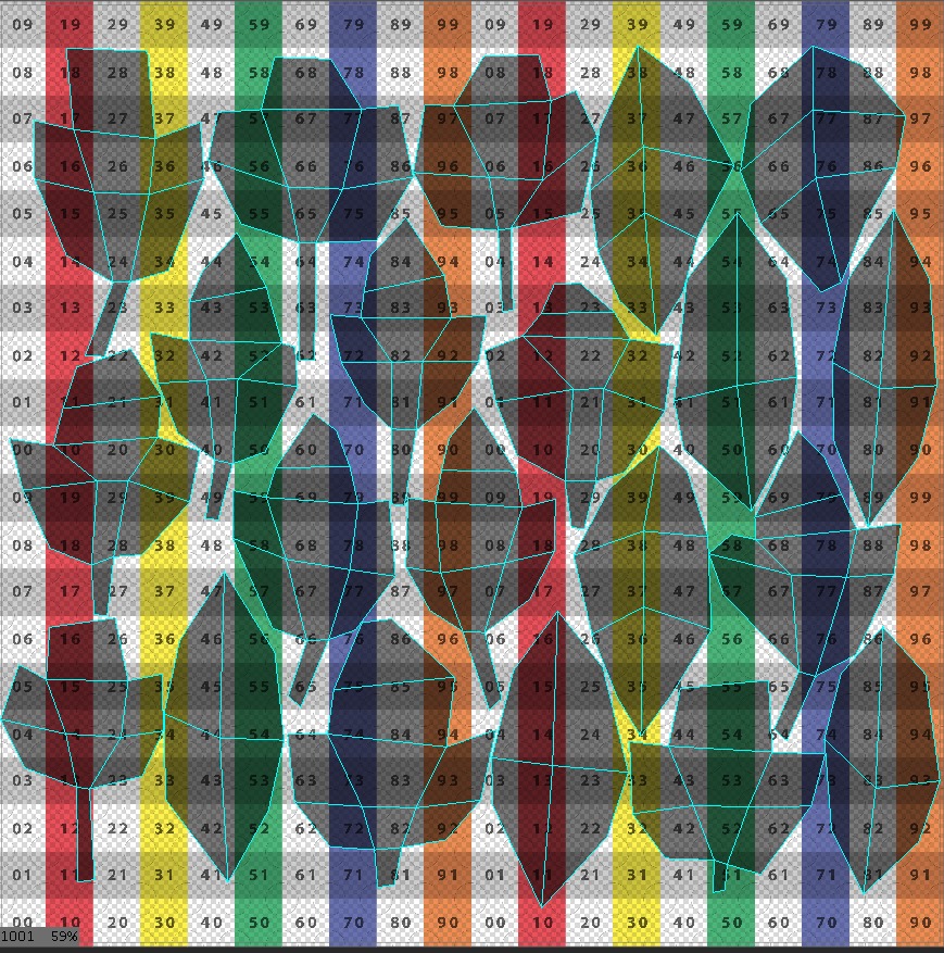 GuelderRose Leaves Leaf Kalyna Viburnum Autumn Fall Low-poly 3D model_11