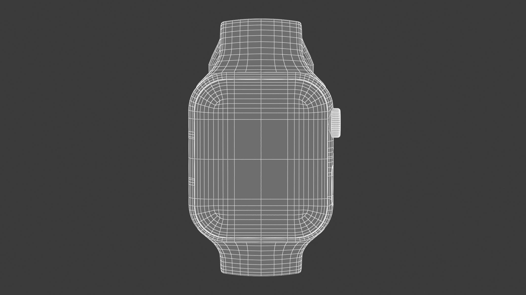 Apple Watch Series 9 Aluminum Starlight 3D model_16