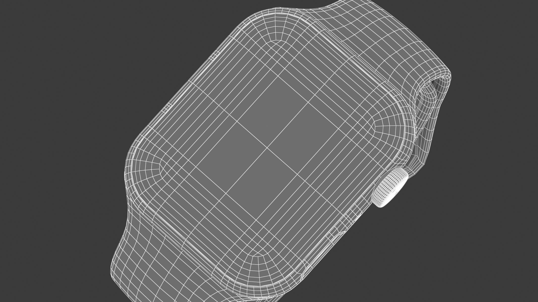 Apple Watch Series 9 Aluminum Starlight 3D model_17