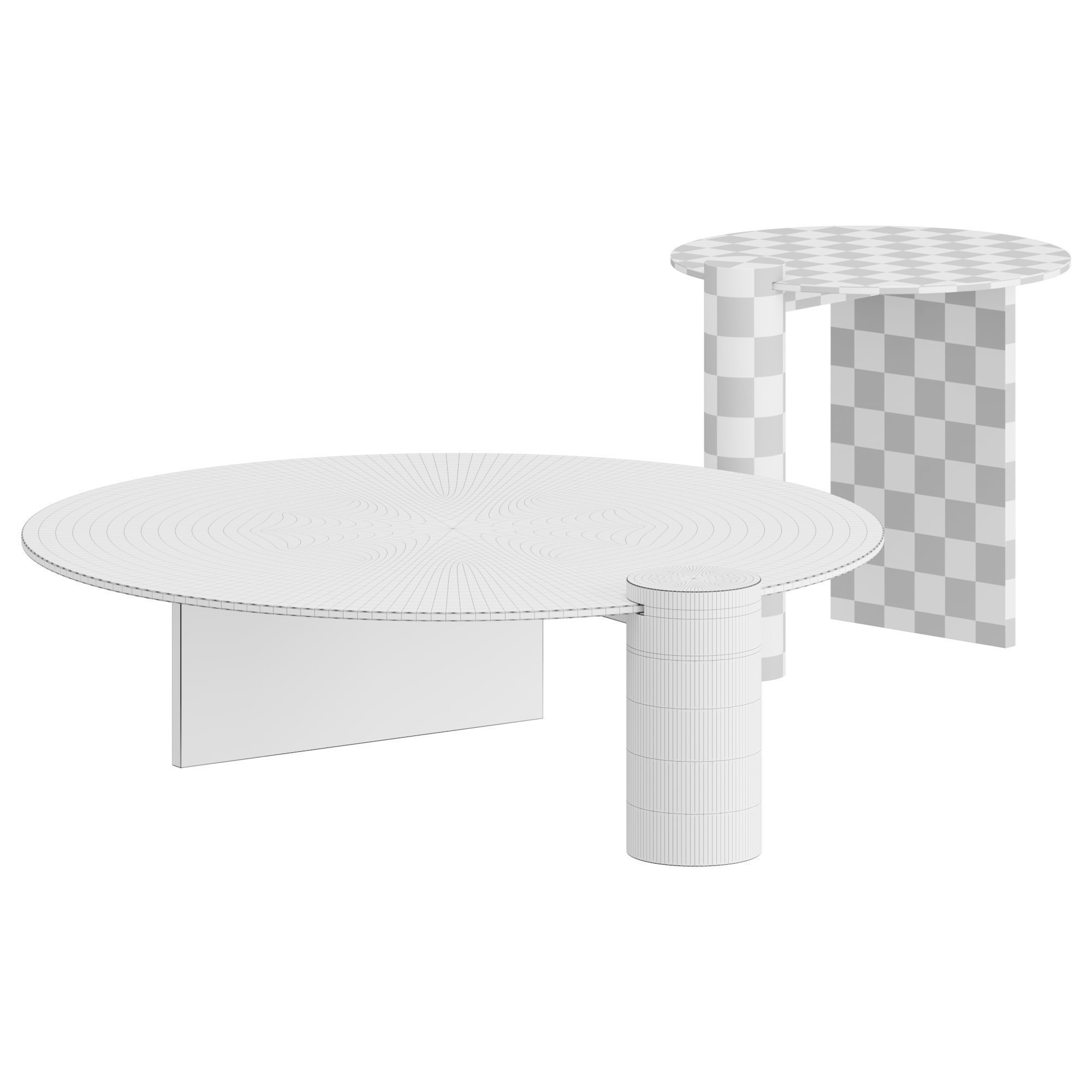 Natuzzi Italia FROST Table 3D model_3
