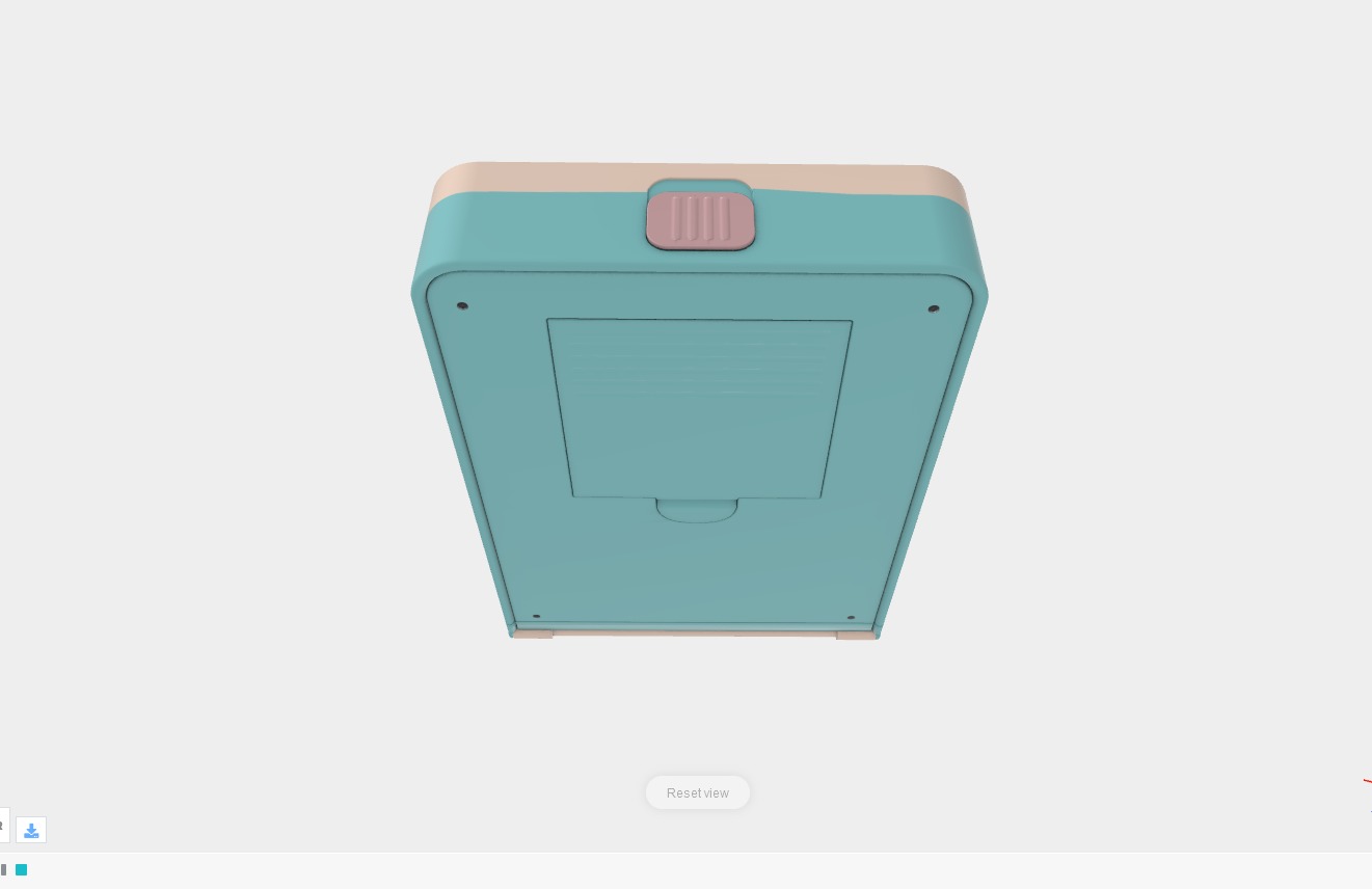 Arcade Console Low-poly 3D model_4