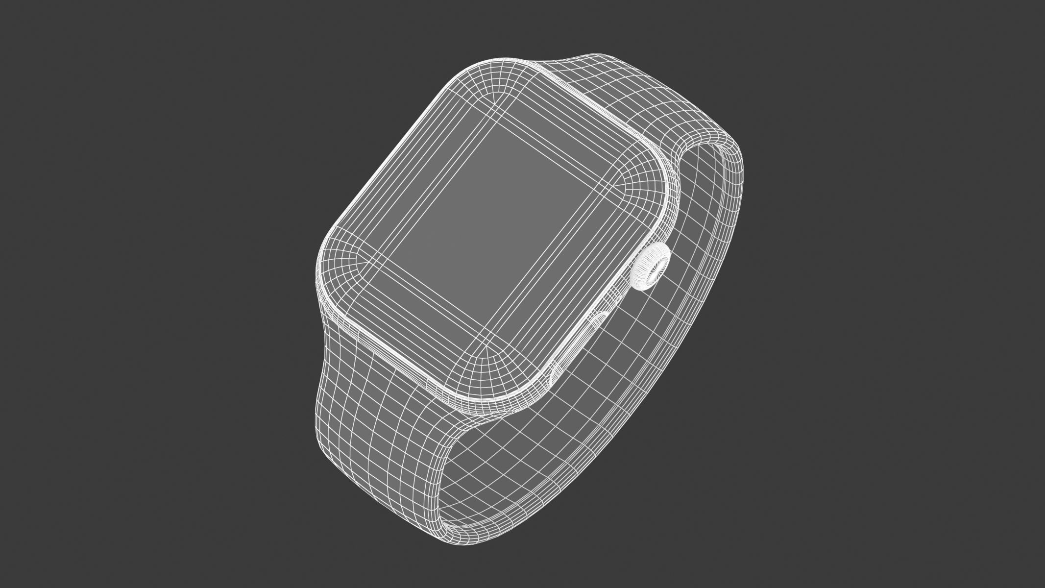 Apple Watch Series 10 Aluminum Jet Black 3D model_20