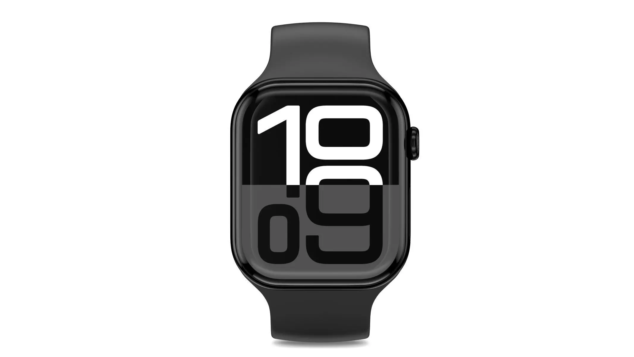 Apple Watch Series 10 Aluminum Jet Black 3D model_0