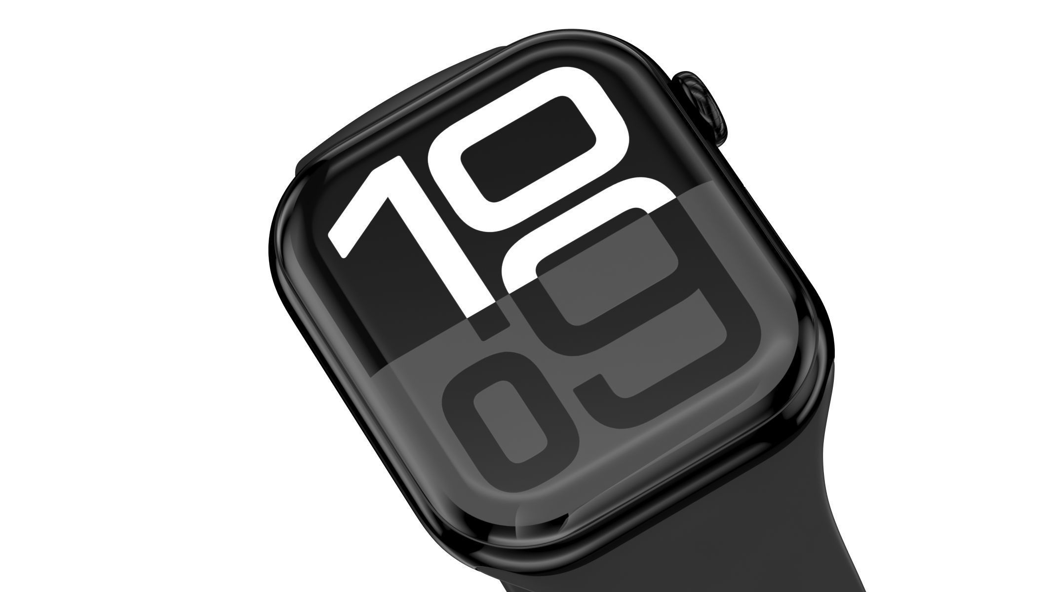 Apple Watch Series 10 Aluminum Jet Black 3D model_10