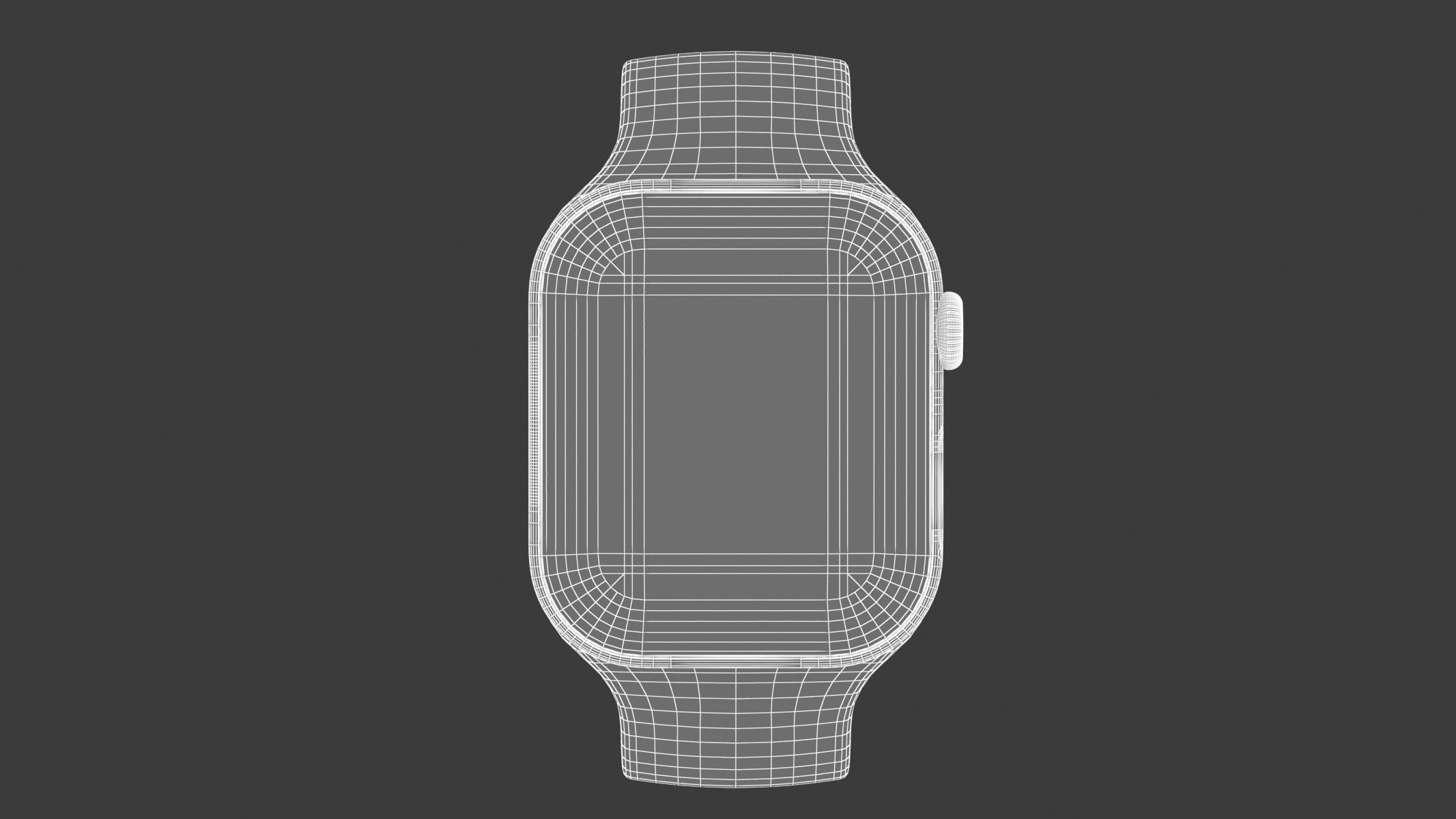 Apple Watch Series 10 Aluminum Jet Black 3D model_11