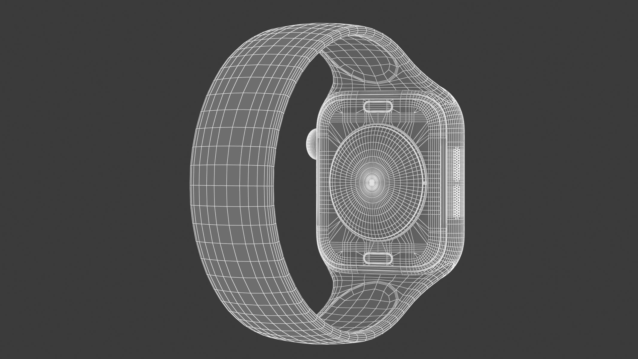 Apple Watch Series 10 Aluminum Jet Black 3D model_13