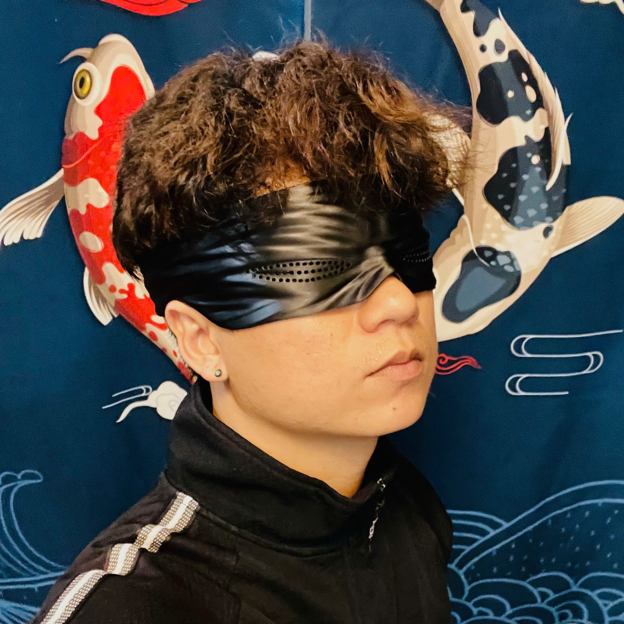 Gojo Saturo Eye Mask - jujutsu Kaisen Cosplay 3D print model_2