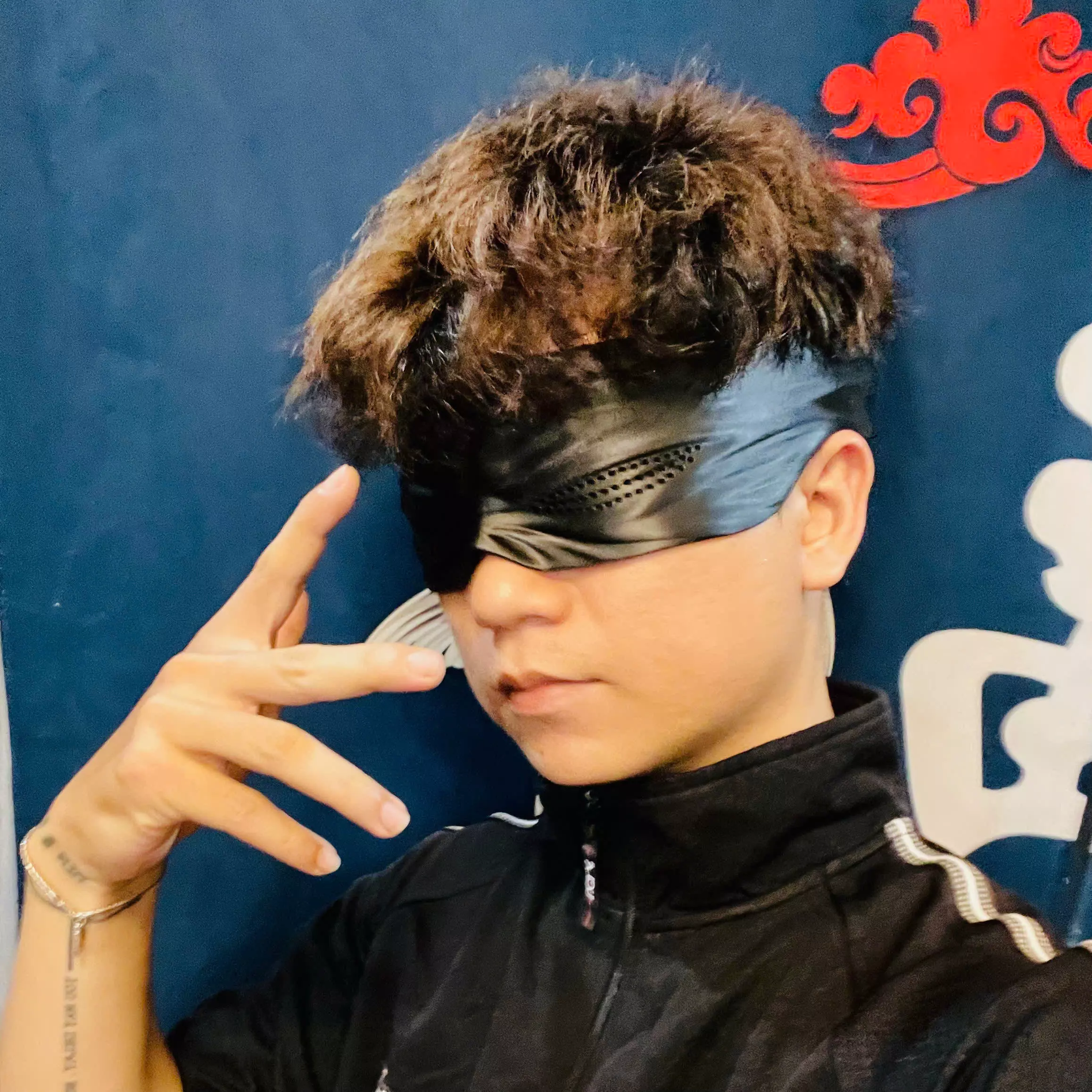 Gojo Saturo Eye Mask - jujutsu Kaisen Cosplay 3D print model_0