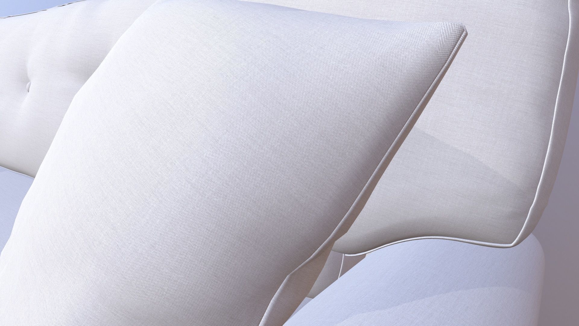 Sofa 3D Model Low-poly 3D model_8