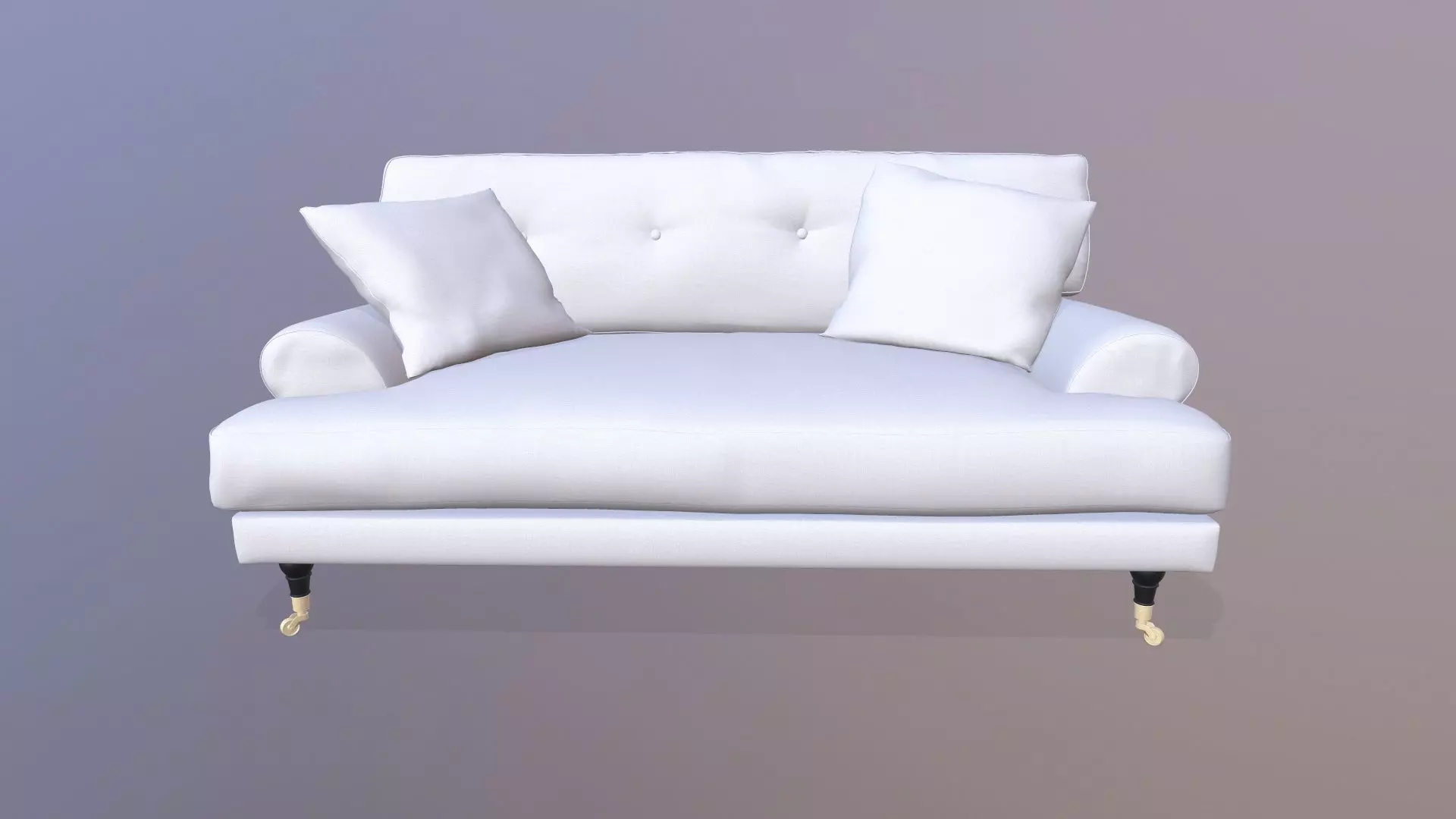 Sofa 3D Model Low-poly 3D model_0