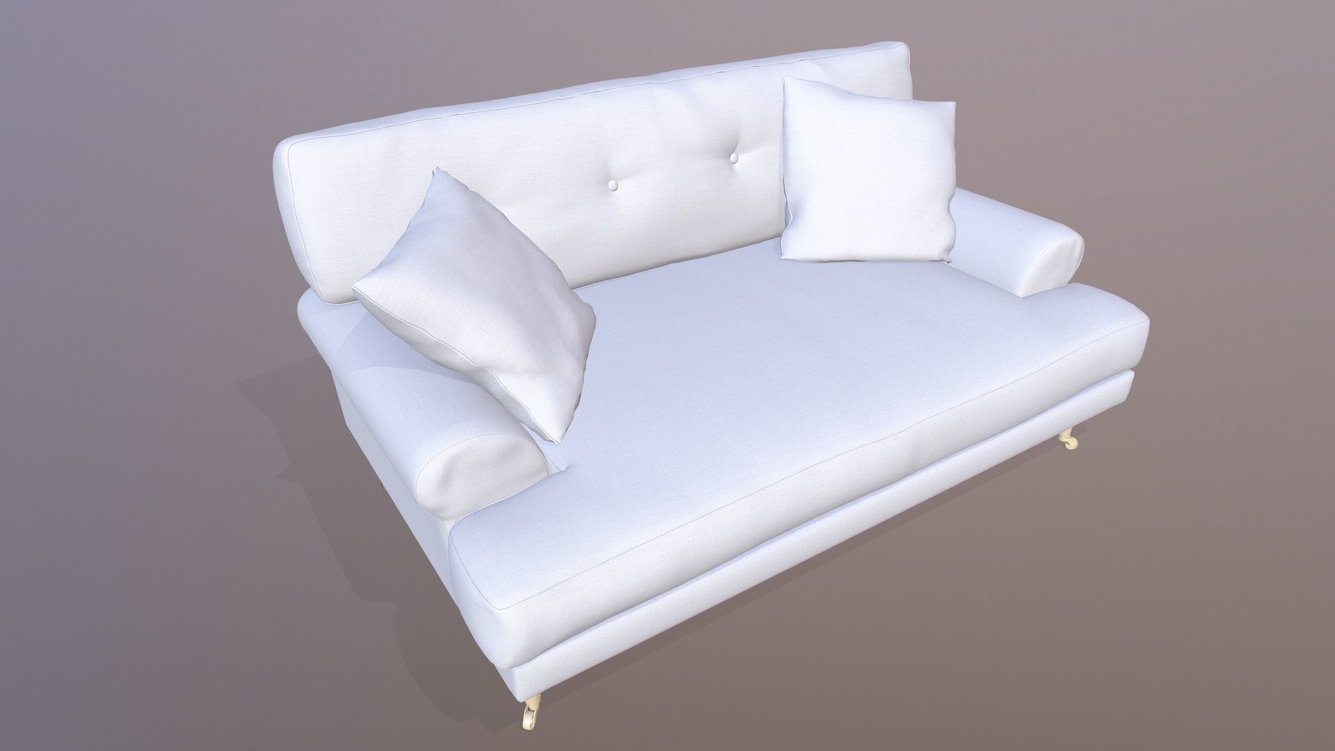 Sofa 3D Model Low-poly 3D model_14