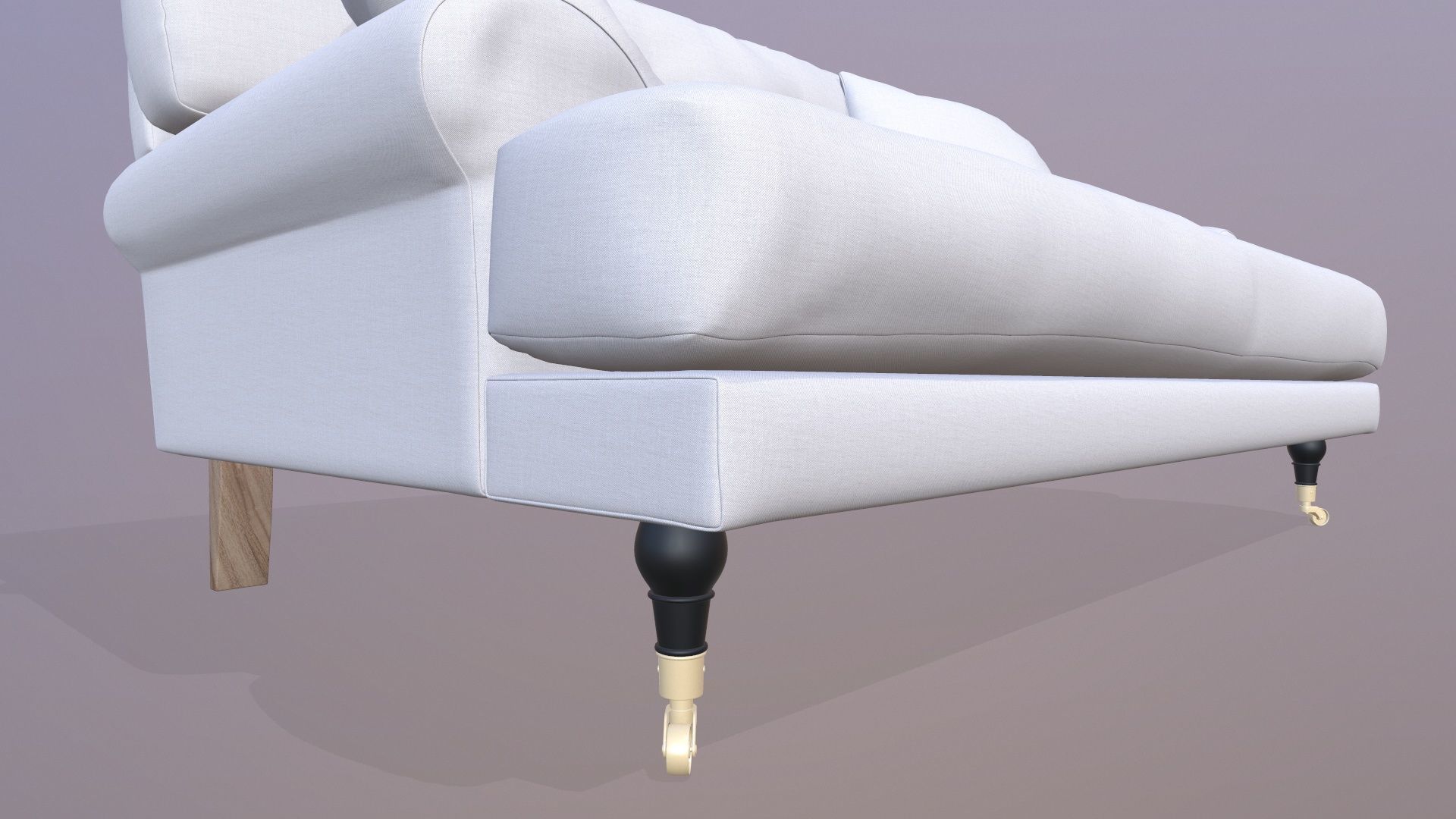 Sofa 3D Model Low-poly 3D model_11