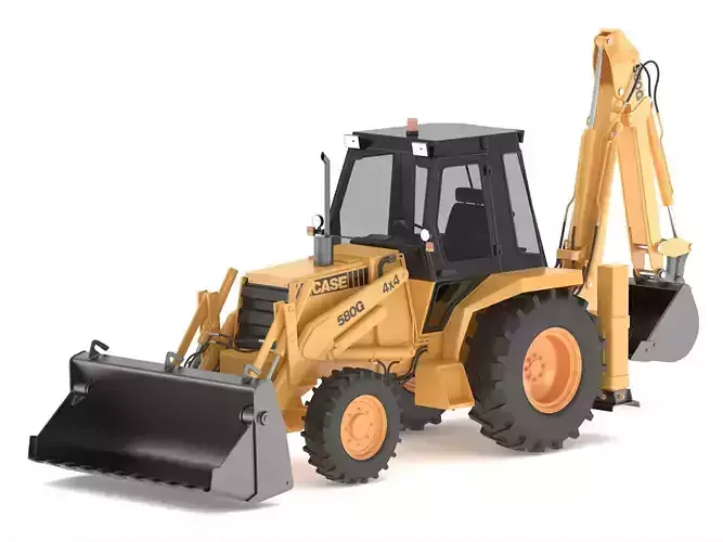 Case 580 G 4X4 Backhoe Loader