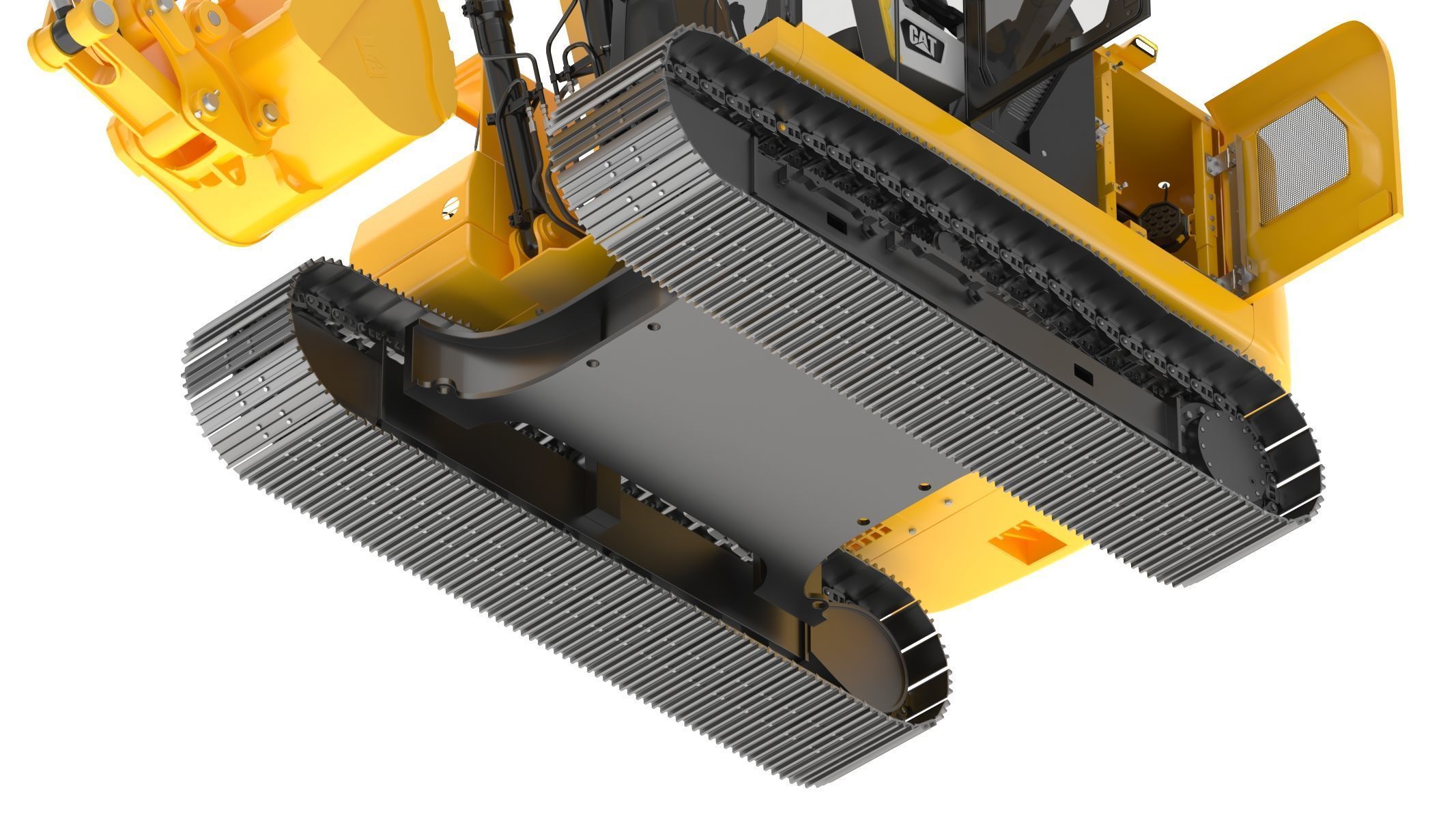 CAT 313GC Excavator 3D model_20