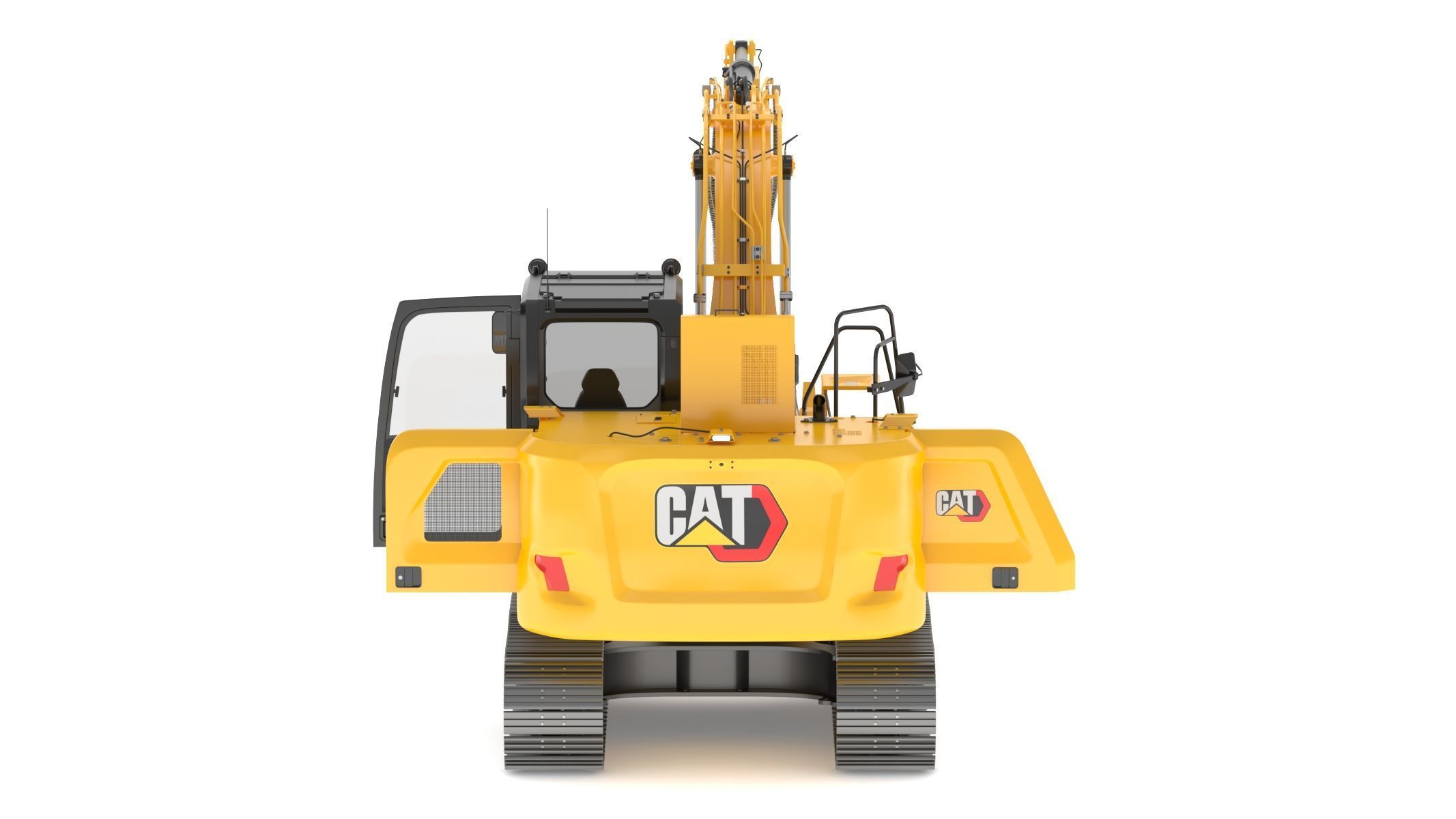 CAT 313GC Excavator 3D model_7