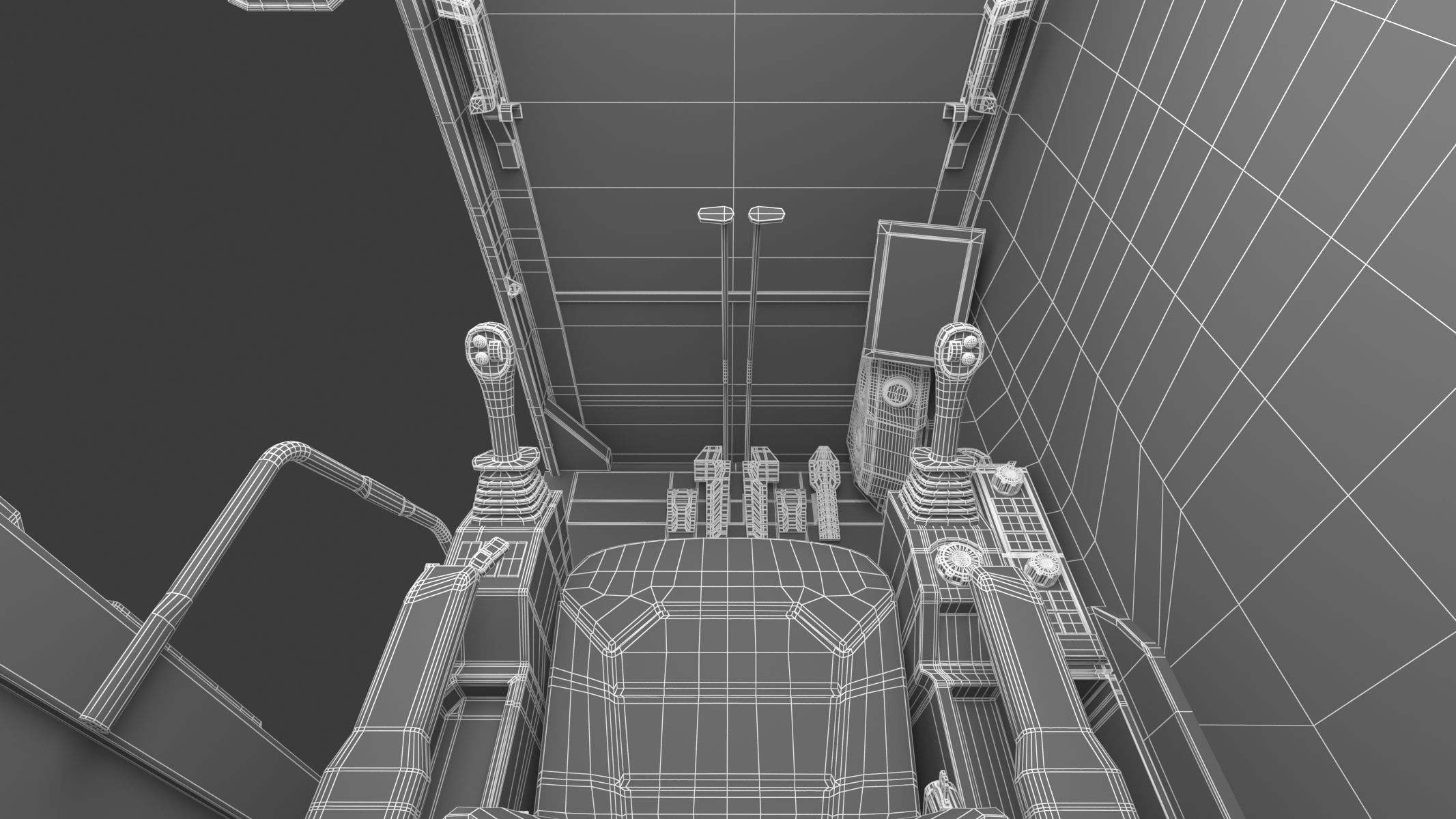 CAT 313GC Excavator 3D model_44