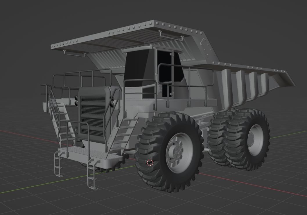 Highway Truck 3D model_10
