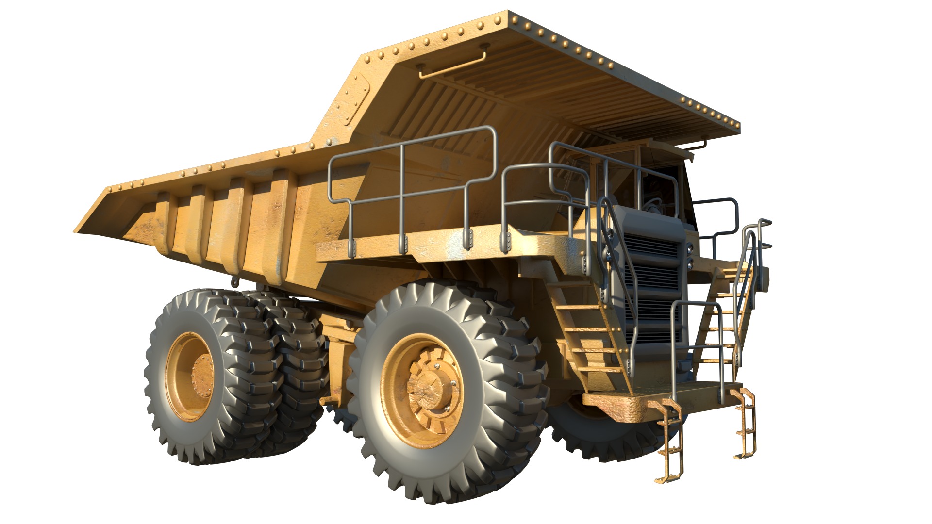 Highway Truck 3D model_5