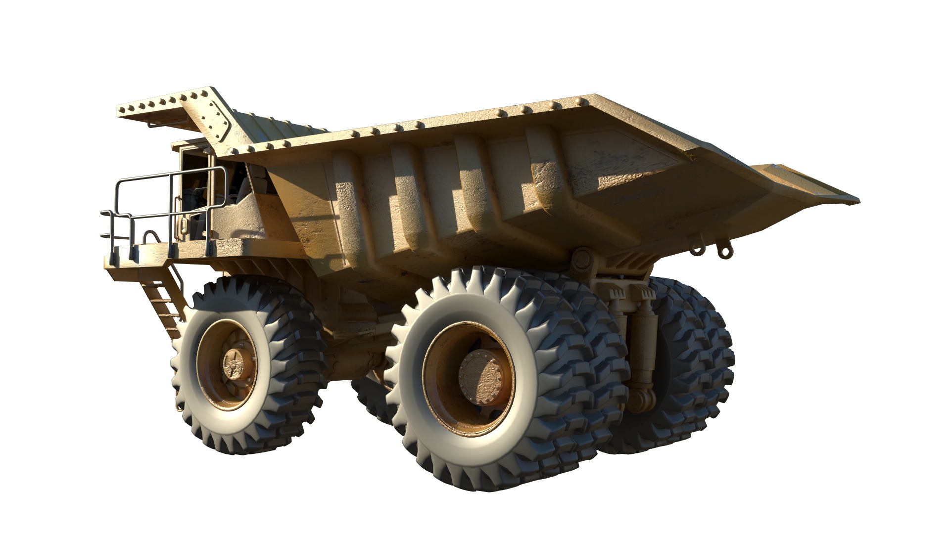 Highway Truck 3D model_4