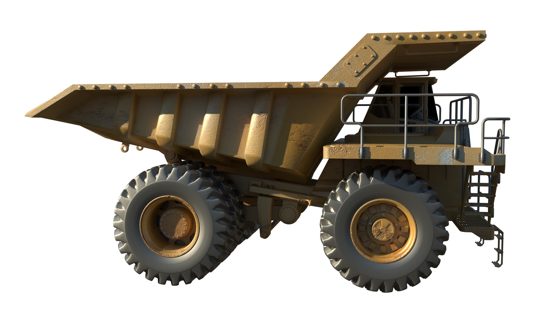 Highway Truck 3D model_3
