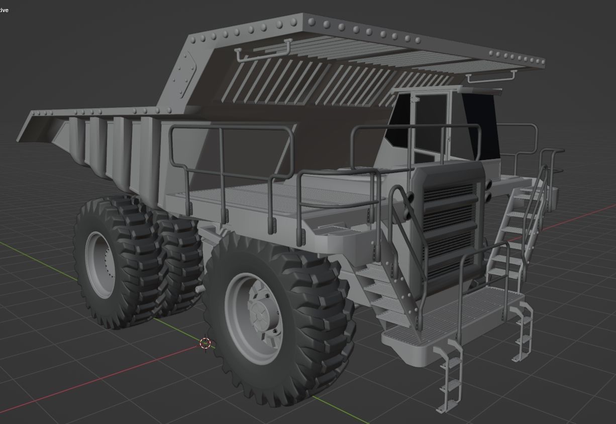 Highway Truck 3D model_11