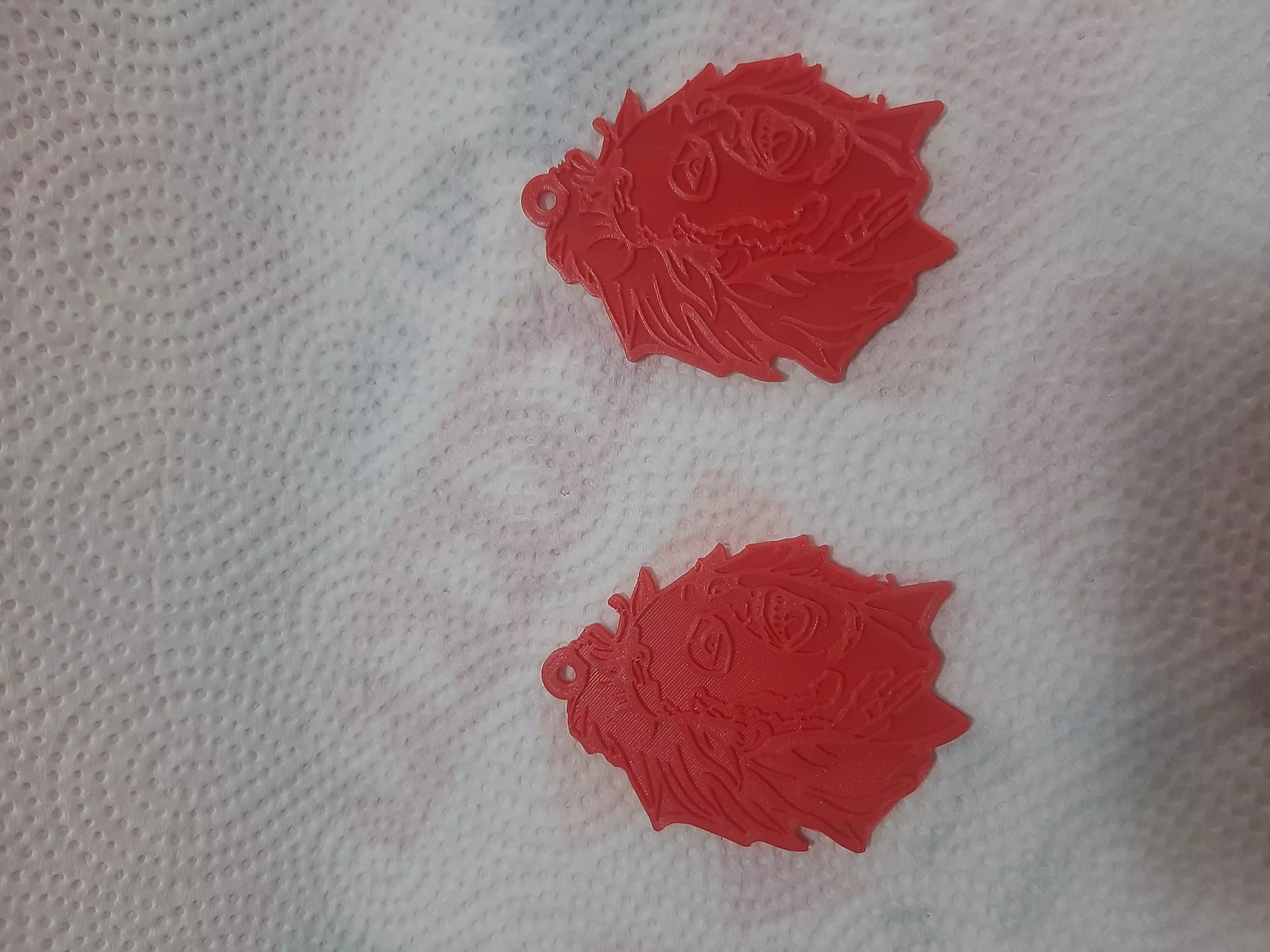 Beetlejuice earings arito halloween 3D model_0