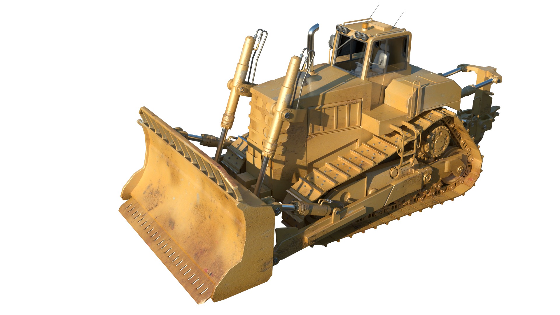 BULLDOZER  3D model_2
