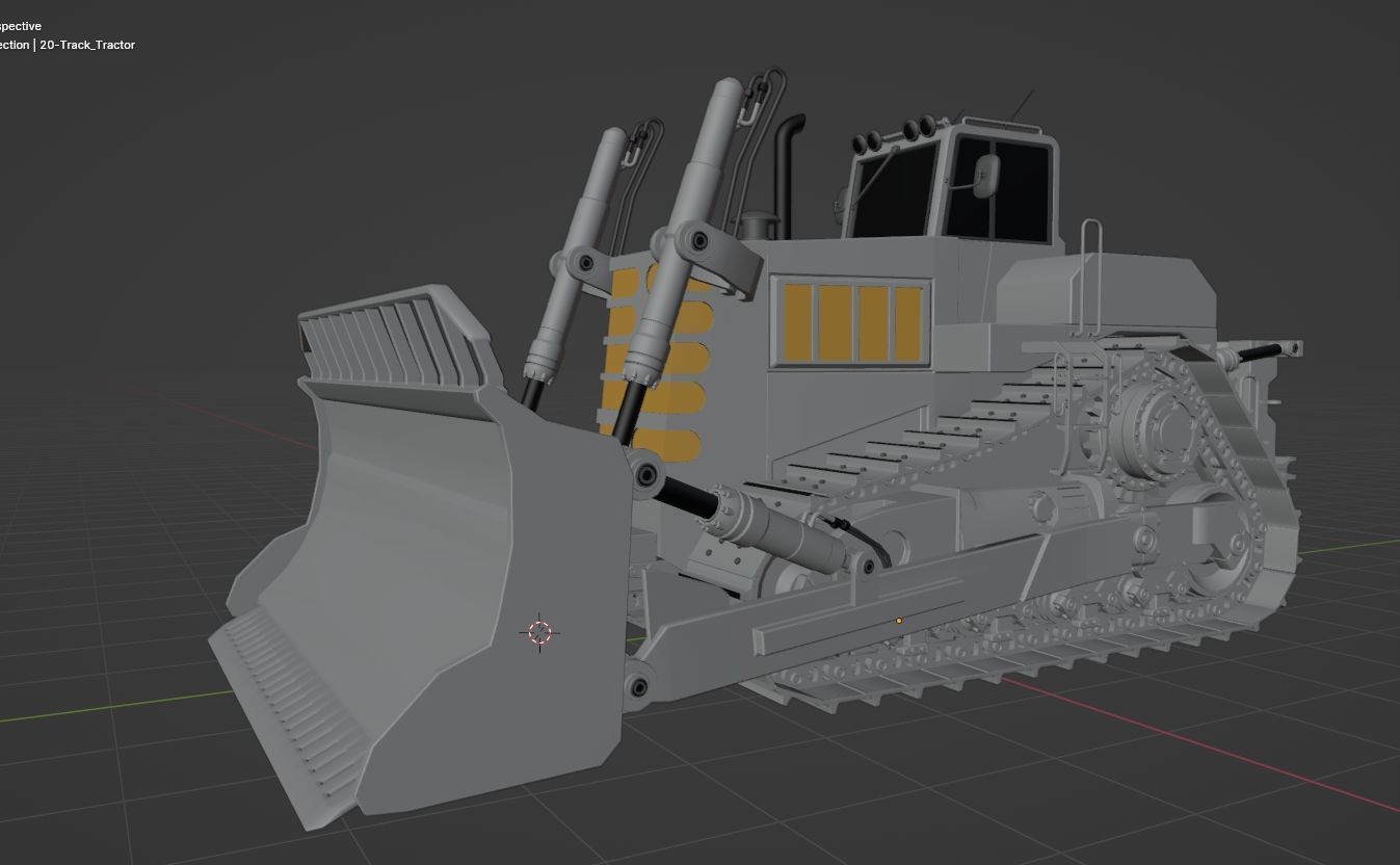 BULLDOZER  3D model_15